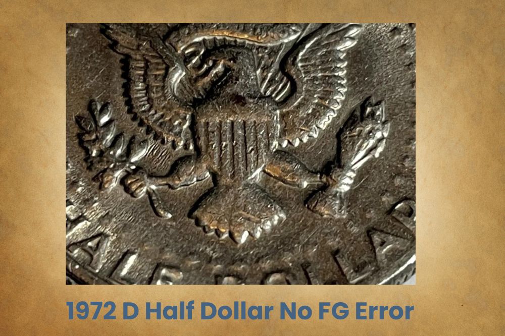 1972 D Half Dollar No FG Error