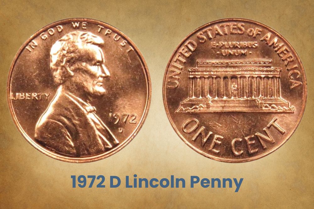 1972 D Lincoln Penny