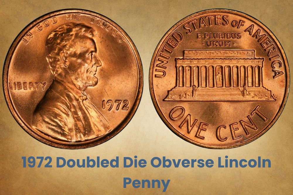 1972 Doubled Die Obverse Lincoln Penny