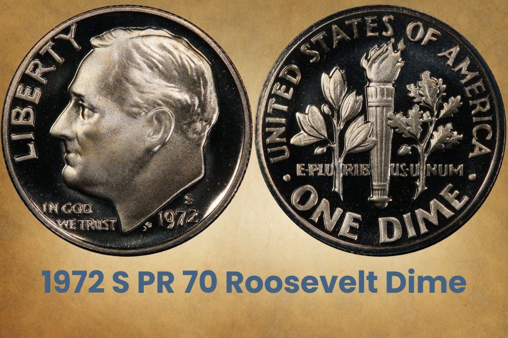 1972 S PR 70 Roosevelt Dime