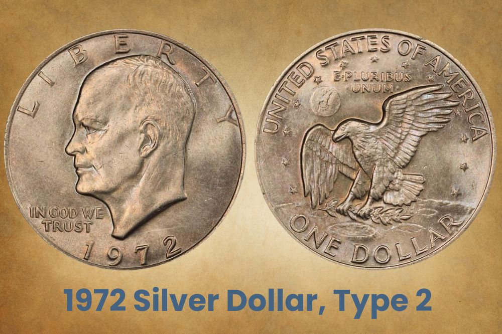 1972 Silver Dollar, Type 2