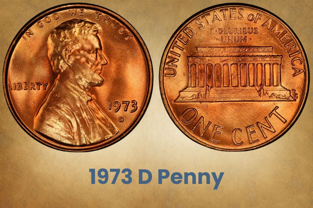 1973 D Penny