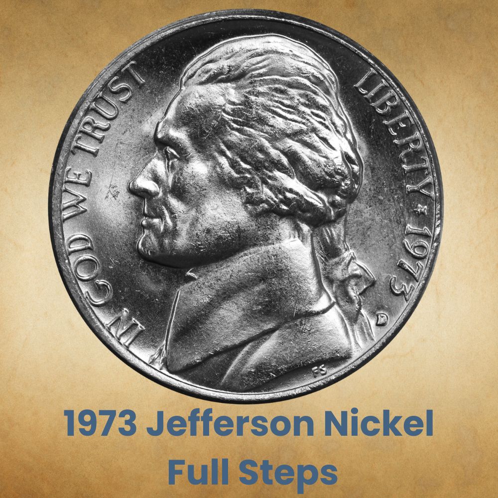 1973 Jefferson Nickel Full Steps