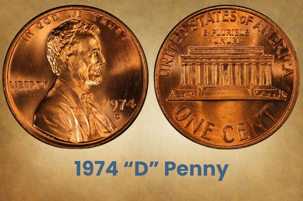 1974 “D” Penny