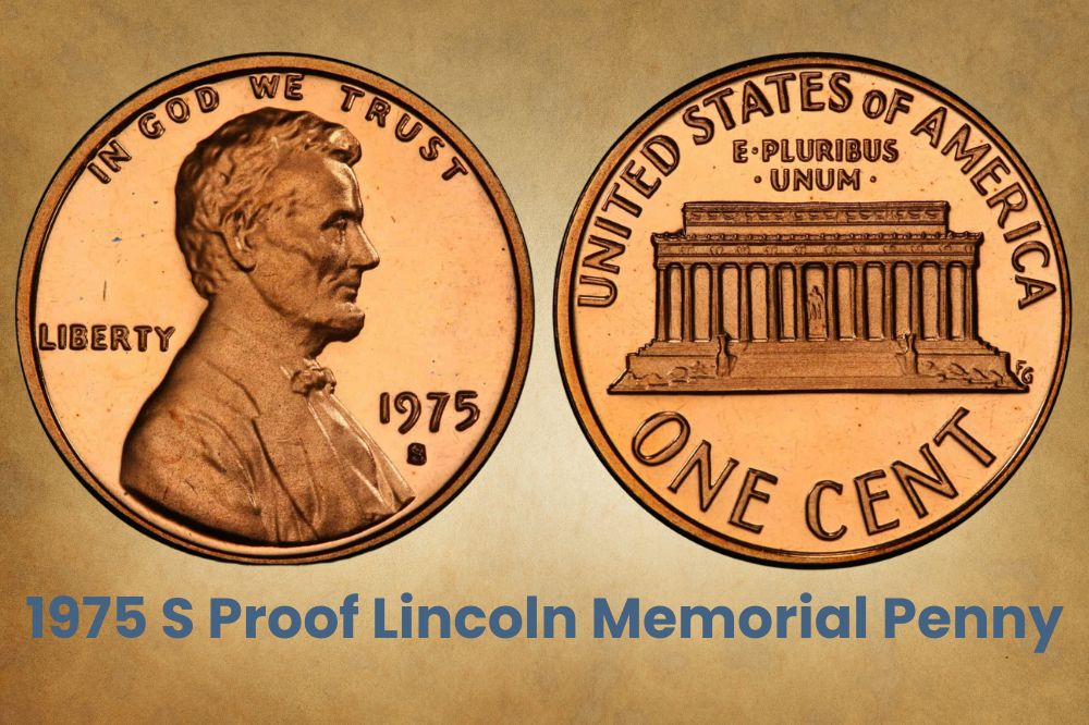 1975 S Proof Lincoln Memorial Penny