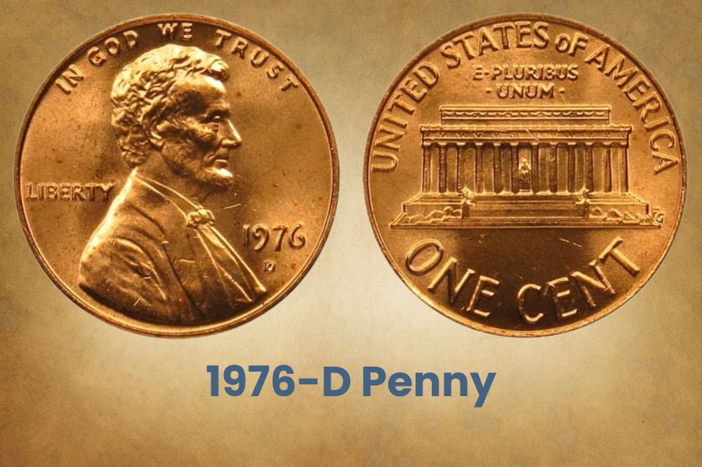 1976-D Penny