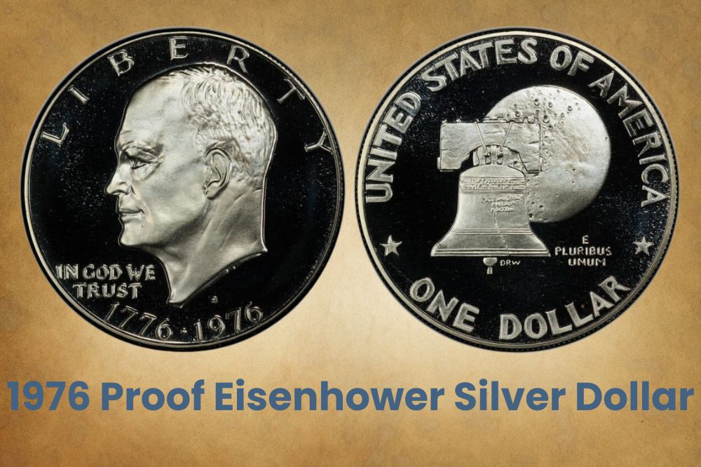 1976 Proof Eisenhower Silver Dollar