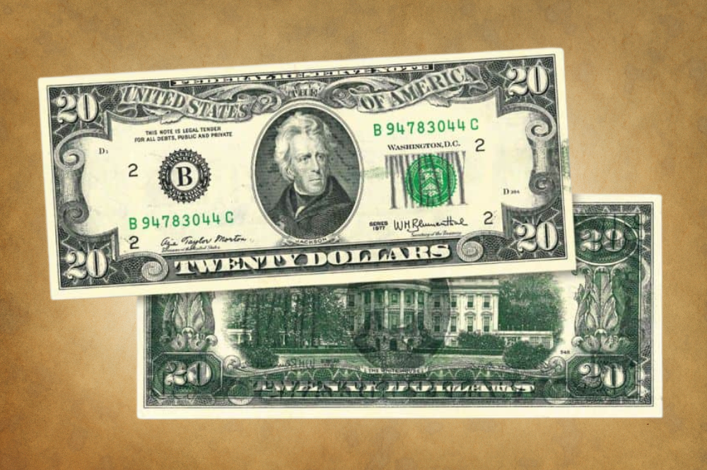 1977 $20 Dollar Bill Value