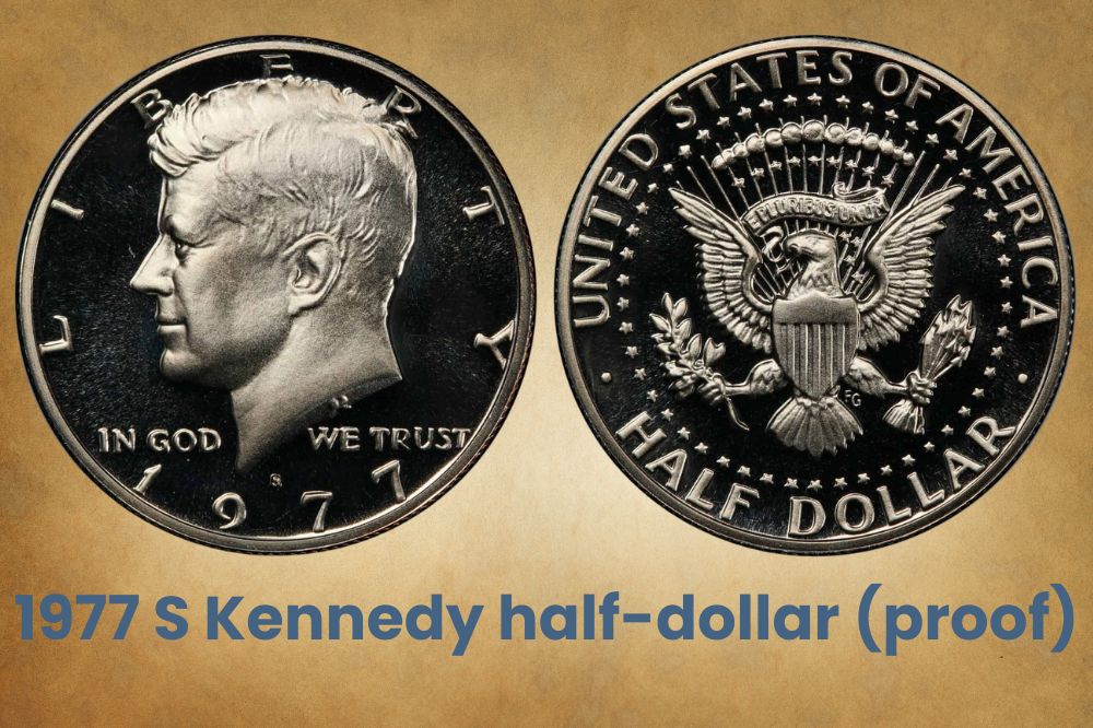 1977 S Kennedy half-dollar (proof)