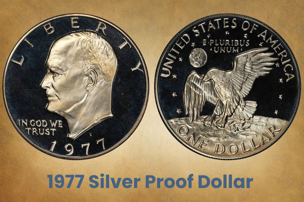 1977 Silver Proof Dollar 