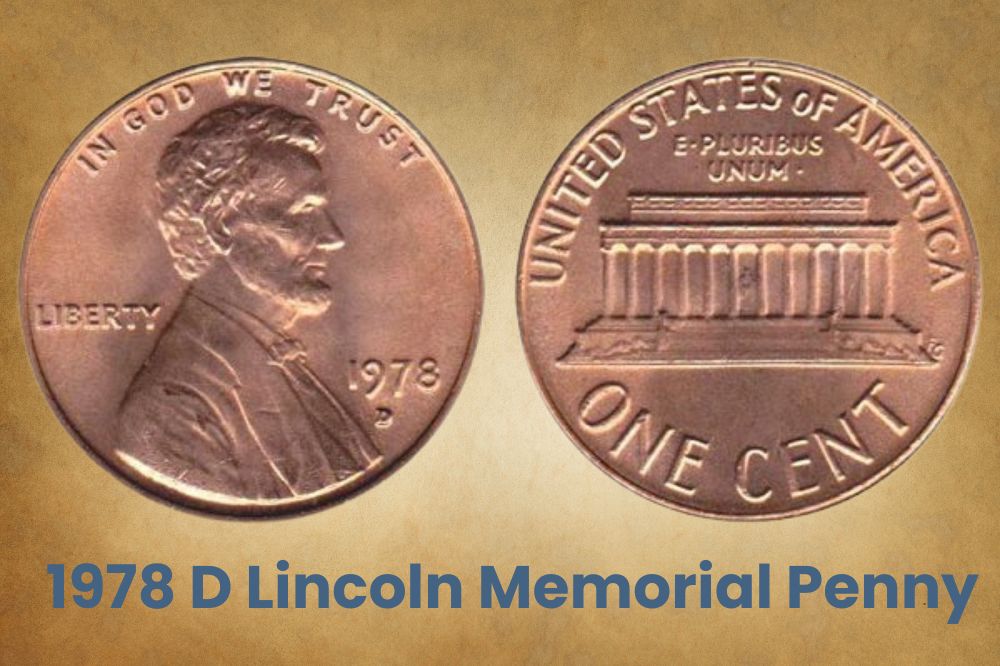 1978 D Lincoln Memorial Penny