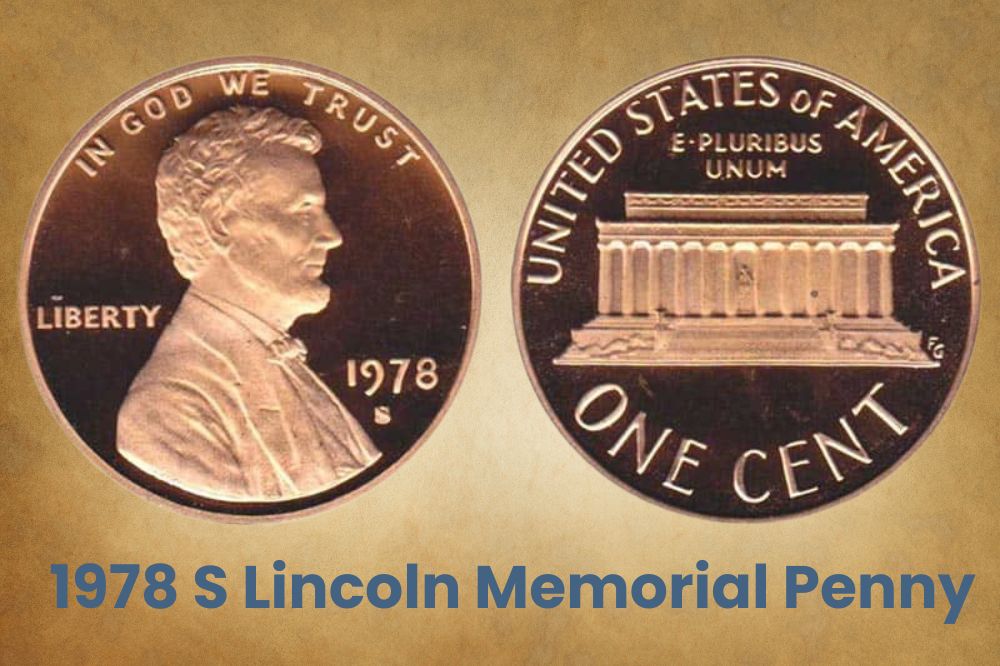 1978 S Lincoln Memorial Penny