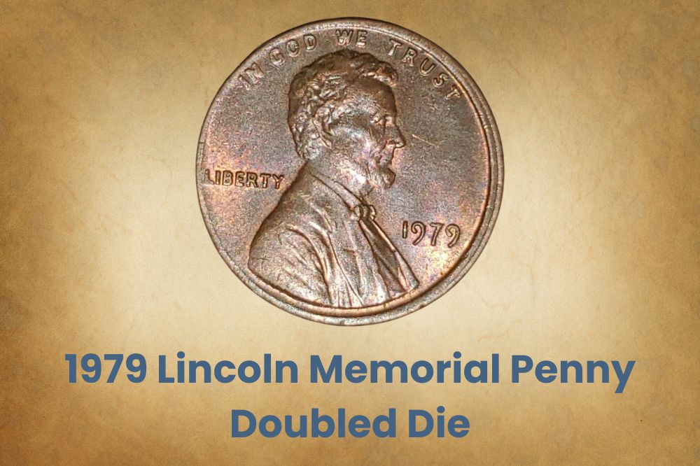 1979 Lincoln Memorial Penny Doubled Die