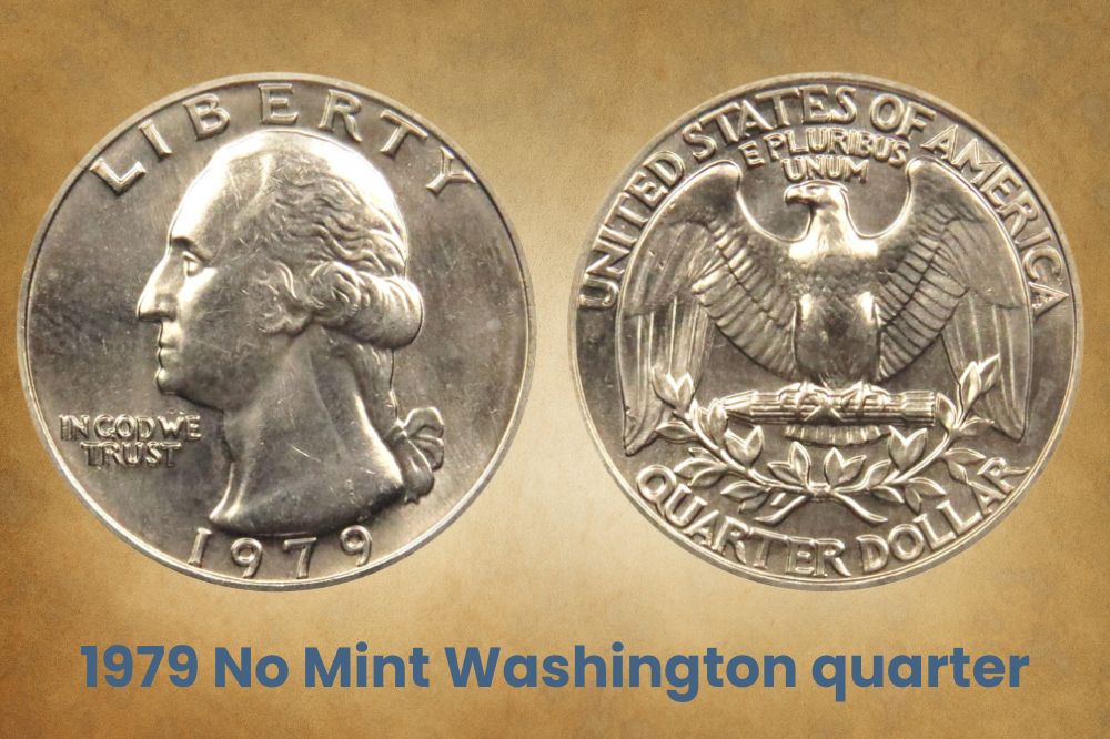 1979 No Mint Washington quarter