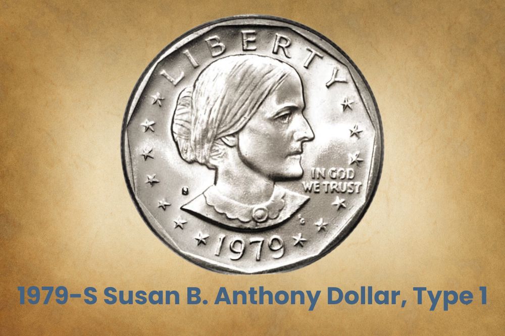 1979-S Susan B. Anthony Dollar, Type 1