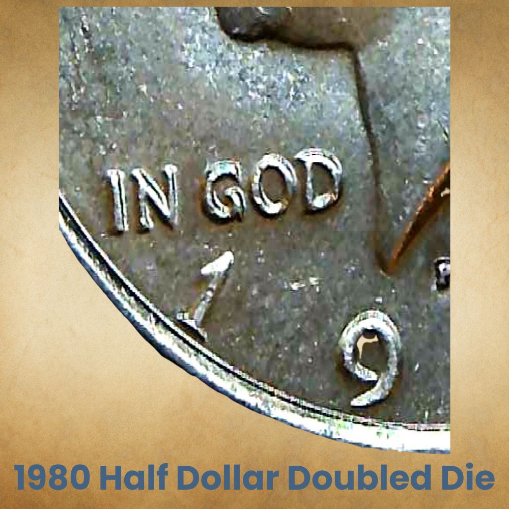 1980 Half Dollar Doubled Die
