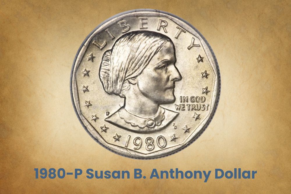 1980-P Susan B. Anthony Dollar