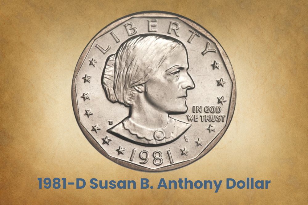 1981-D Susan B. Anthony Dollar