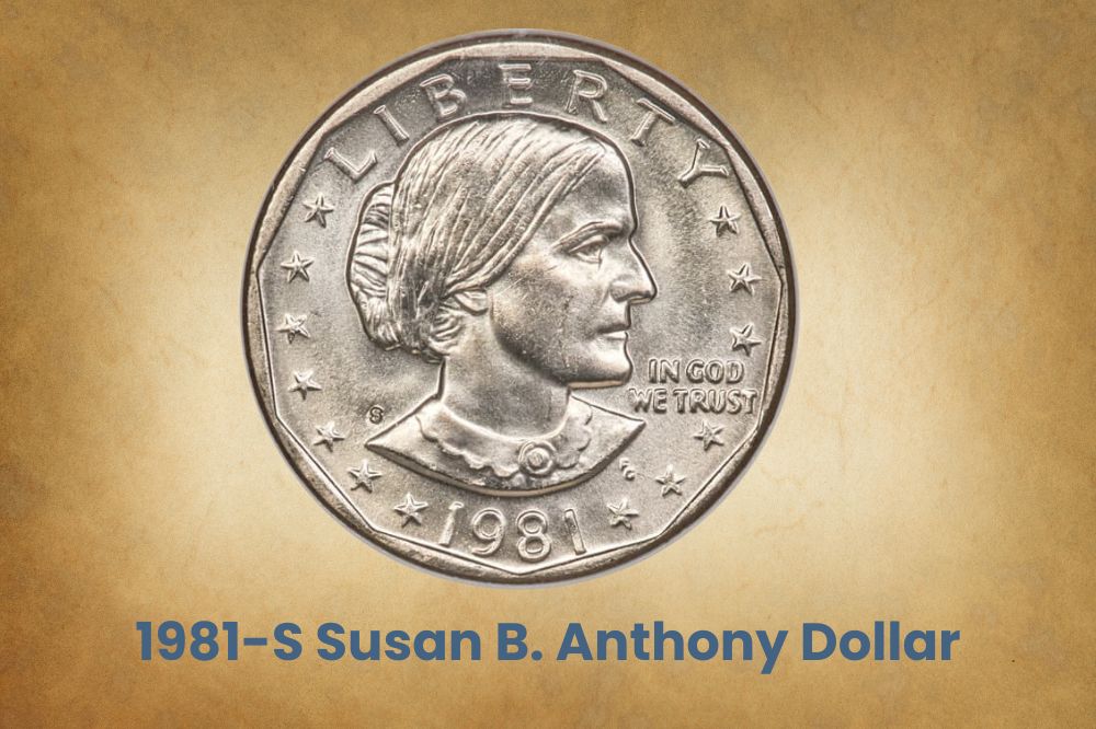 1981-S Susan B. Anthony Dollar