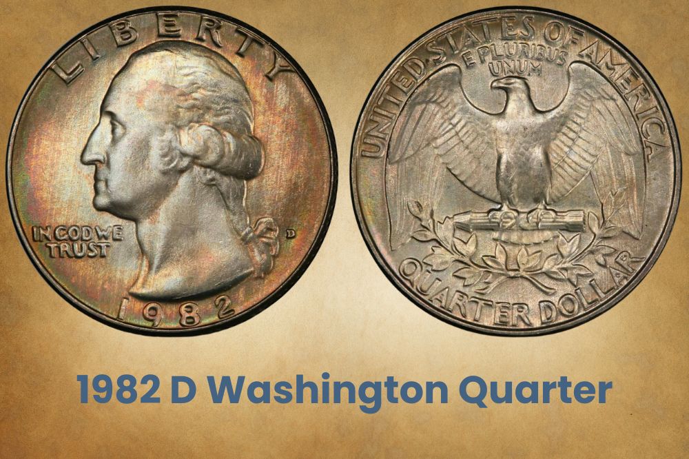 1982 D Washington Quarter