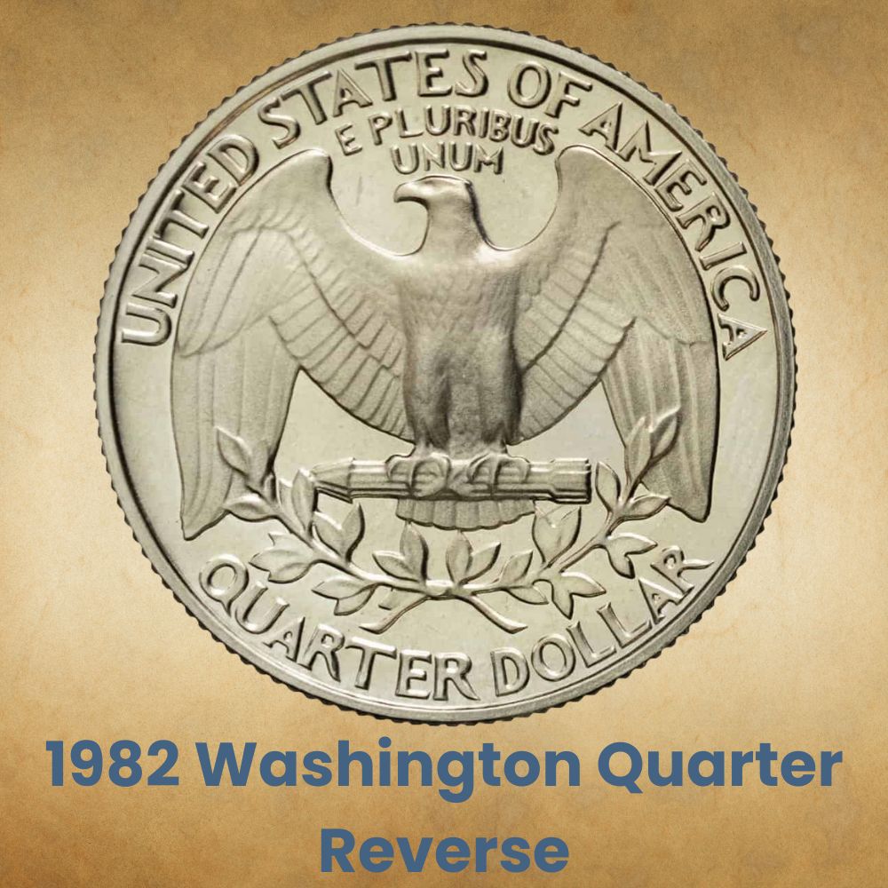 1982 Washington Quarter Reverse