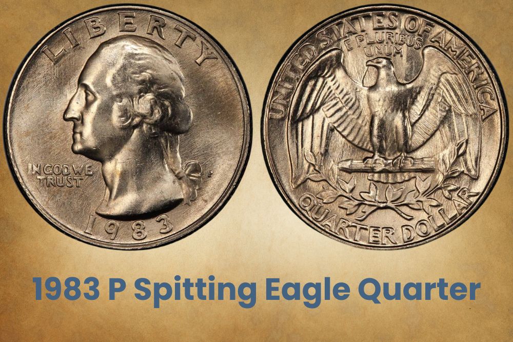 1983 P Spitting Eagle Quarter