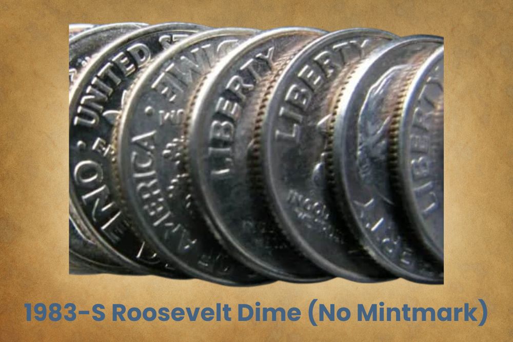 1983-S Roosevelt Dime (No Mintmark)
