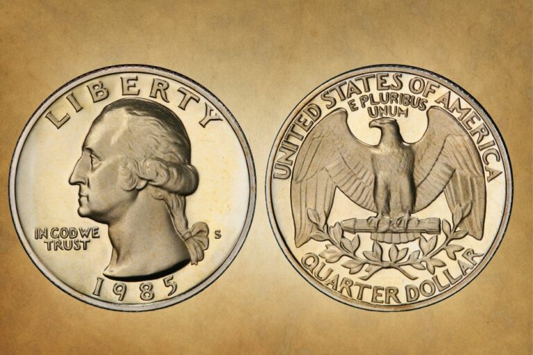 1985 Quarter Coin Value (Rare Errors, “P”, “D” & “S” Mint Marks)