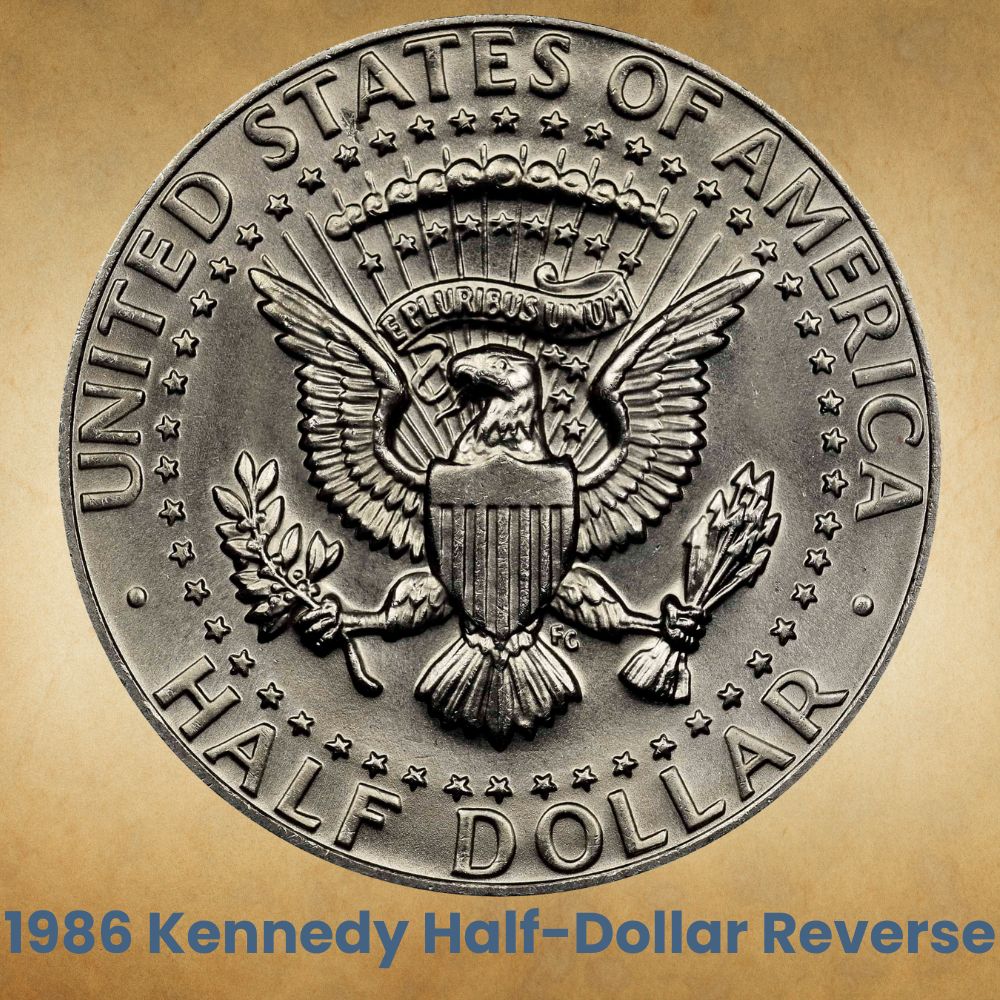 1986 Kennedy Half-Dollar Reverse