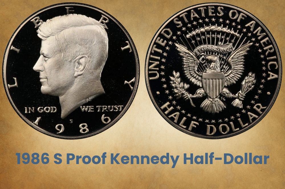 1986 S Proof Kennedy Half-Dollar