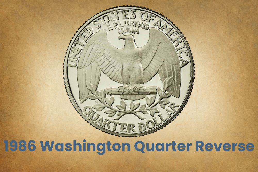 1986 Washington Quarter Reverse