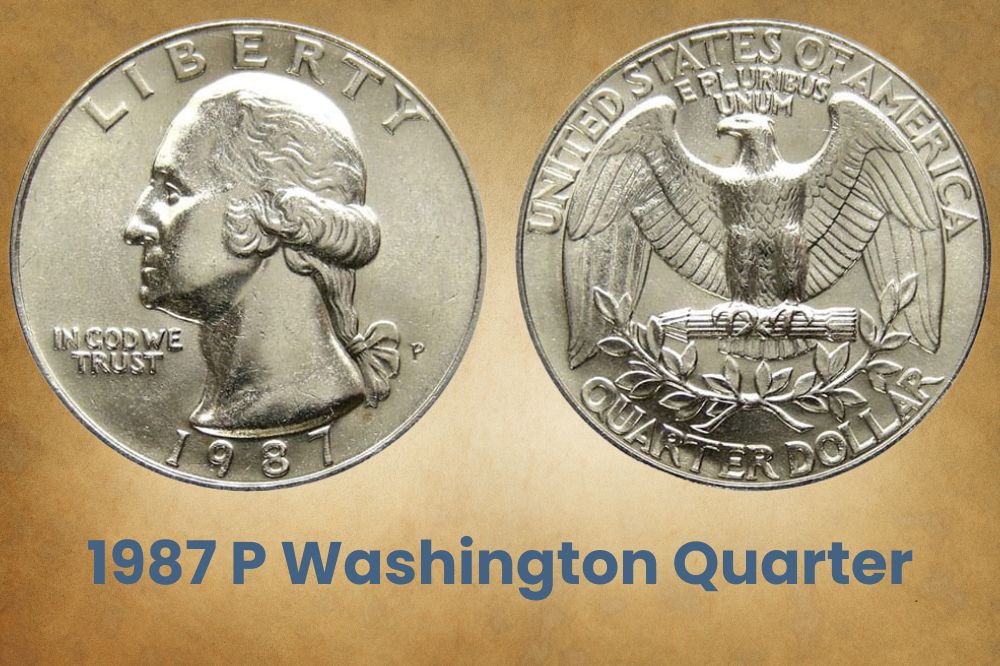 1987 P Washington Quarter