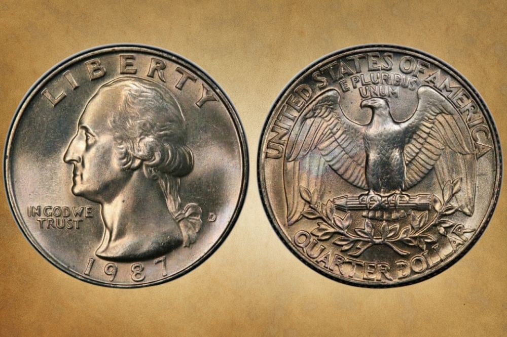 1987 Quarter Value (Rare Errors, “P”, “D” & "S" Mint Marks)