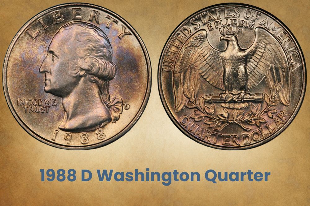 1988 D Washington Quarter