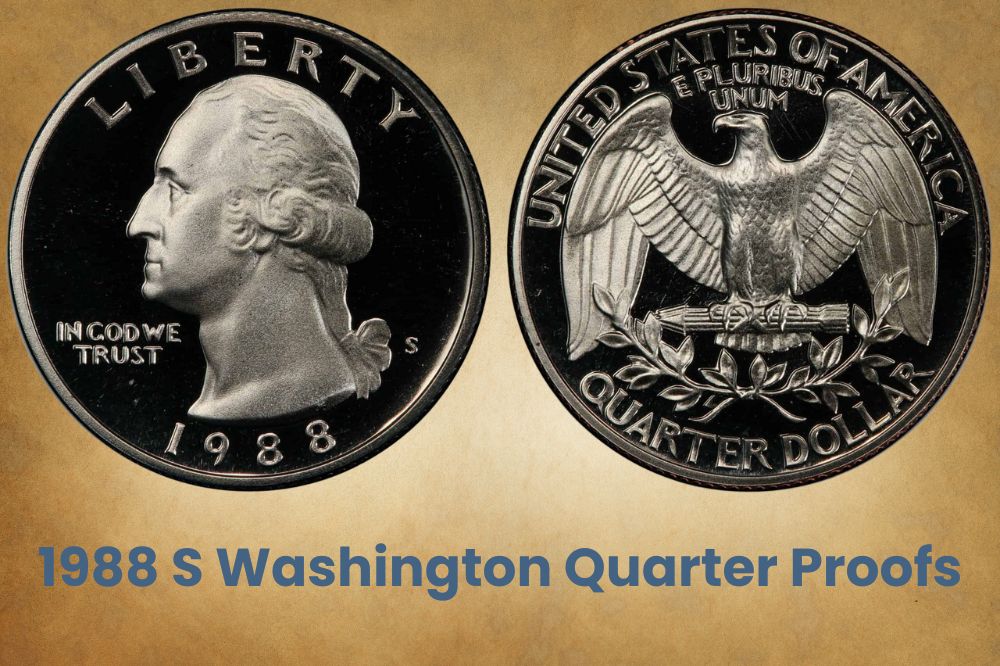 1988 S Washington Quarter Proofs