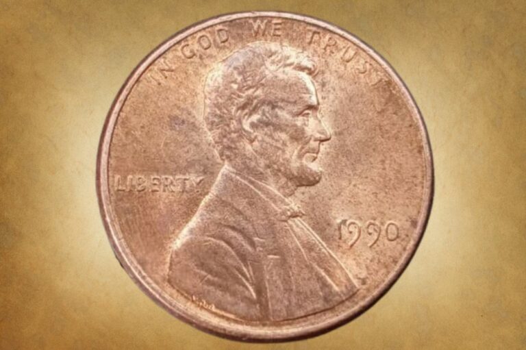 1990 Penny Coin Value (Rare Error, “D”, “S”, “P”, No Mint Mark)