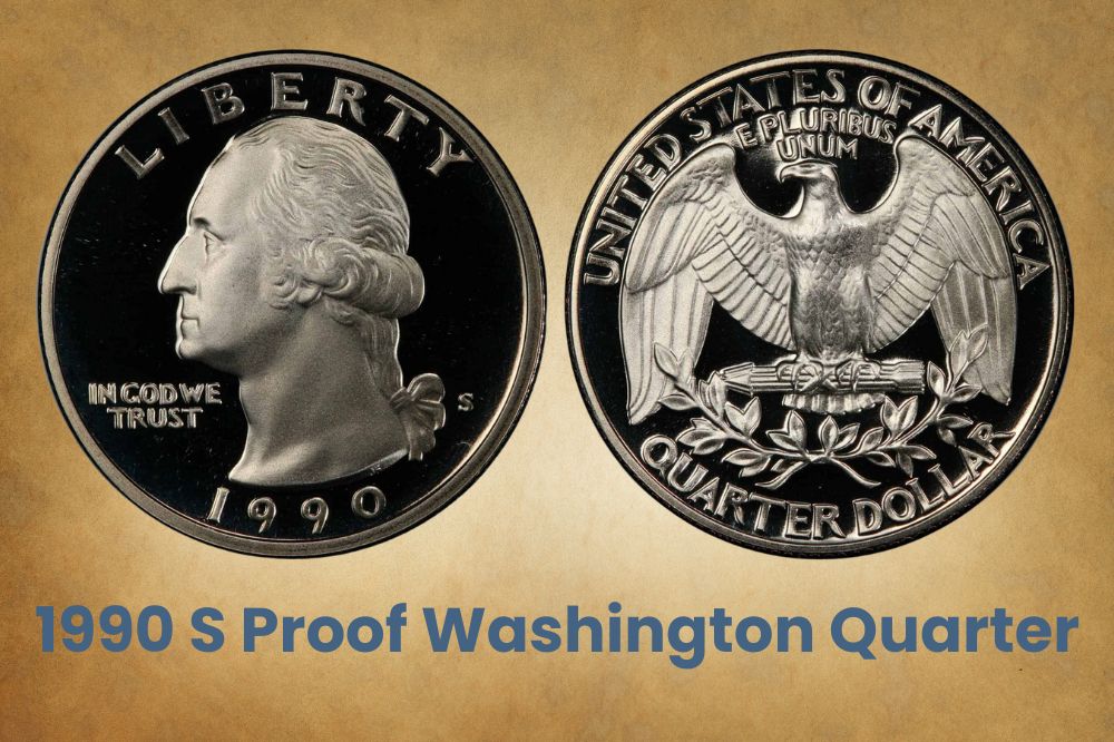 1990 S Proof Washington Quarter