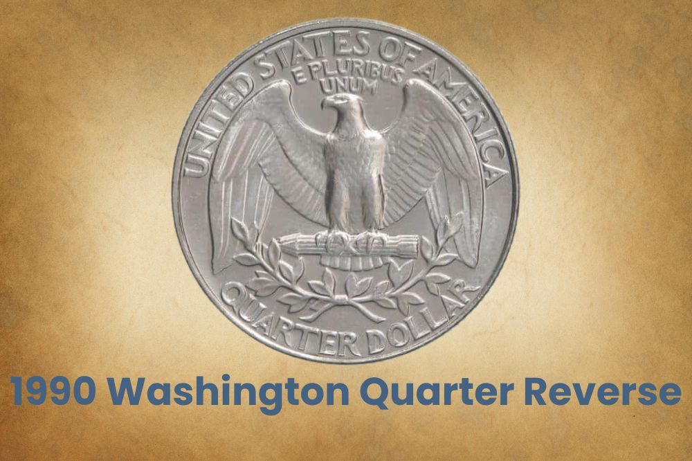 1990 Washington Quarter Reverse