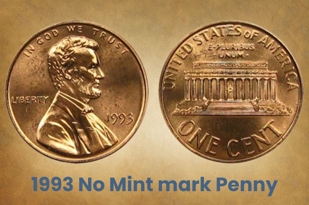 1993 No Mint mark Penny