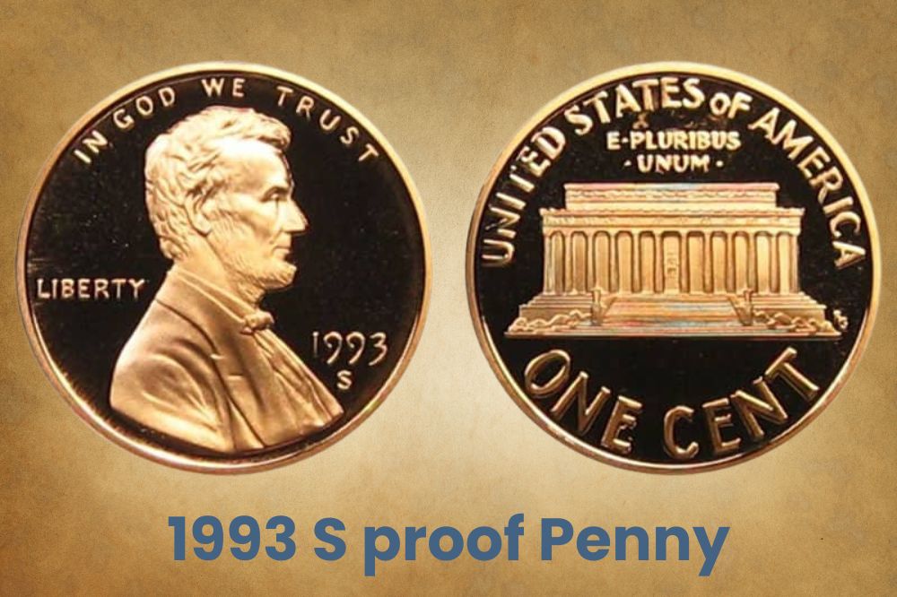 1993 S proof Penny