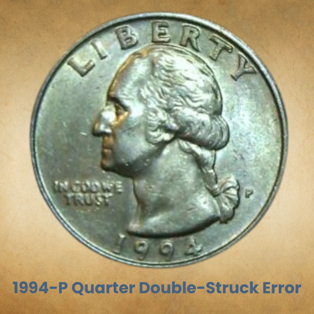 1994-P Quarter Double-Struck Error