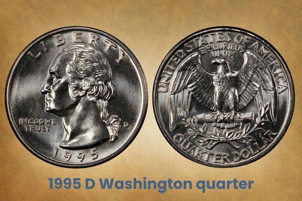 1995 D Washington quarter Value