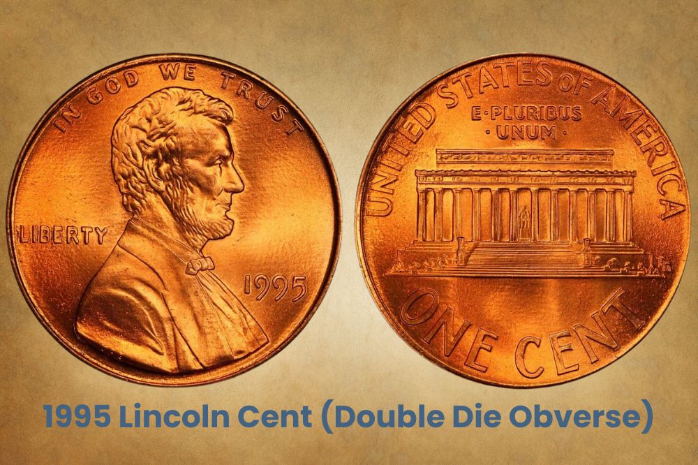 1995 Lincoln Cent (Double Die Obverse)