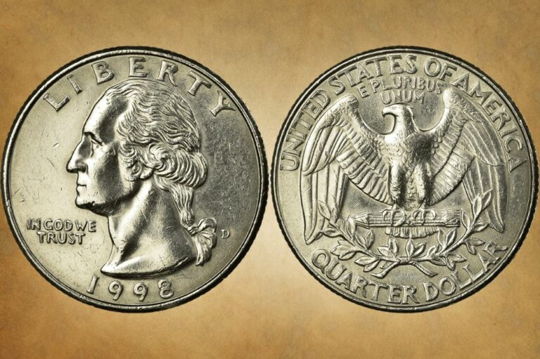 1998 Quarter Coin Value: How Much Is It Worth?