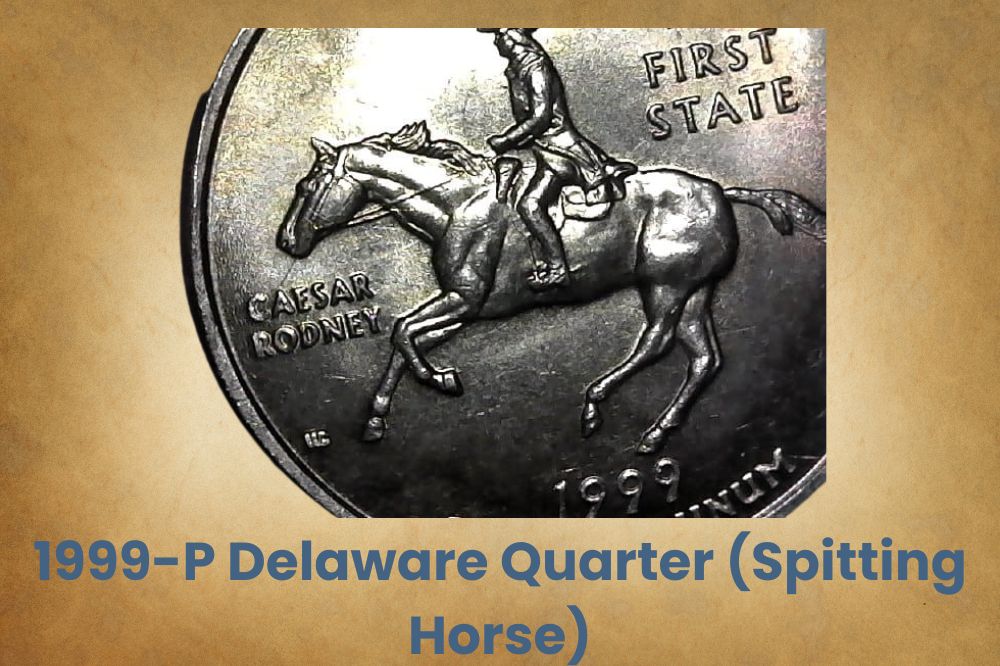 1999-P Delaware Quarter (Spitting Horse)