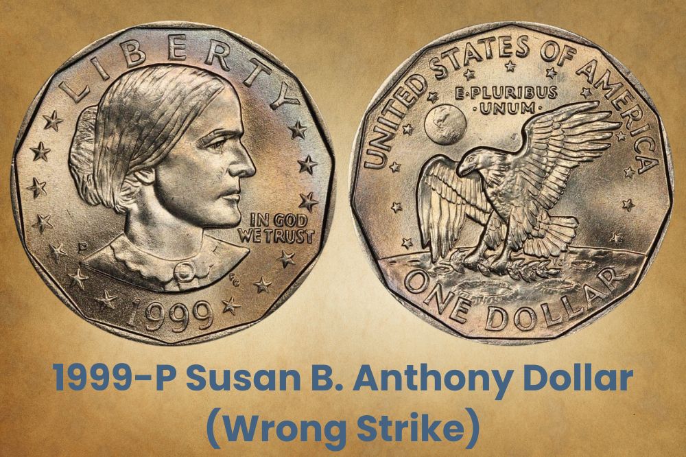 1999-P Susan B. Anthony Dollar (Wrong Strike)