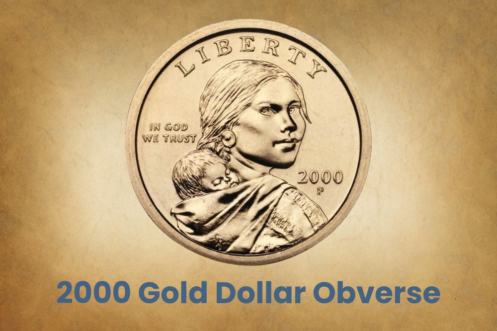 2000 Gold Dollar Obverse