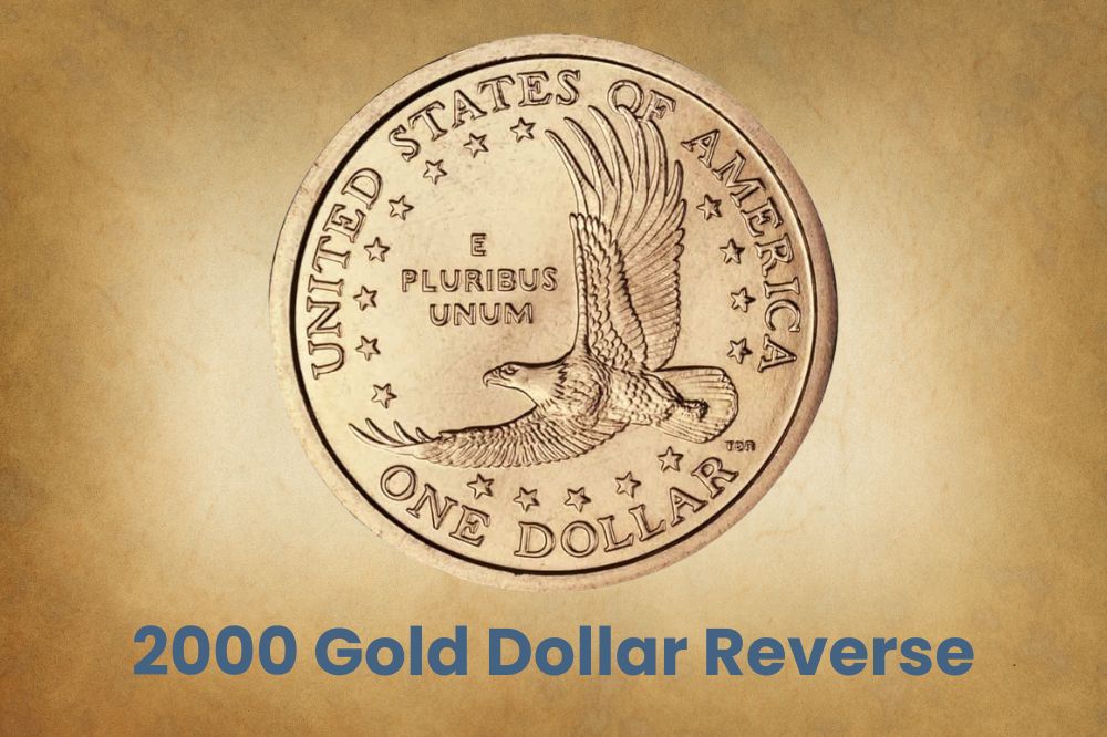 2000 Gold Dollar Reverse
