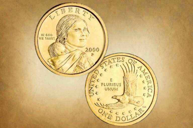 2000 Gold Dollar Coin Value (Rare Errors, “P”, “D”, “S”, & “W” Mint Mark)