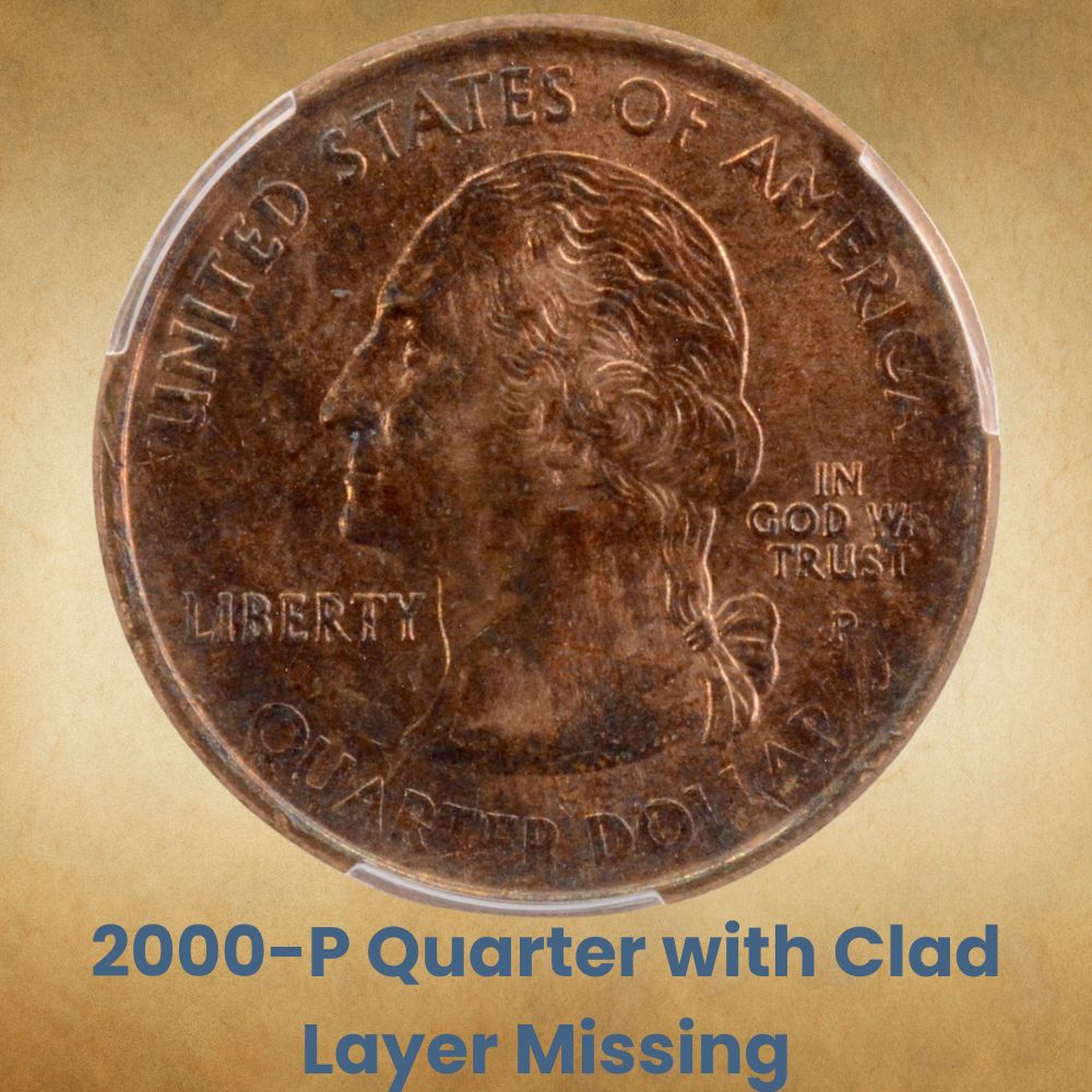 2000-P Quarter with Clad Layer Missing